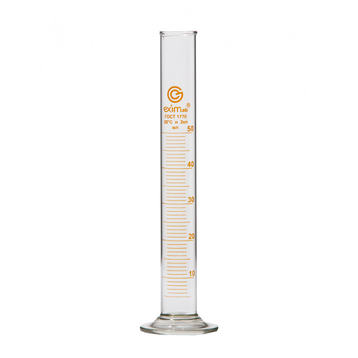 Циліндр мірний EximLab® 1-1000-2 вик.1, з носиком на скляній основі, ГОСТ